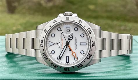 explorer rolex white|rolex explorer ii polar price.